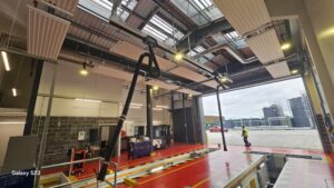Vehicle fume extraction system installed at Jamestown Bus Depot