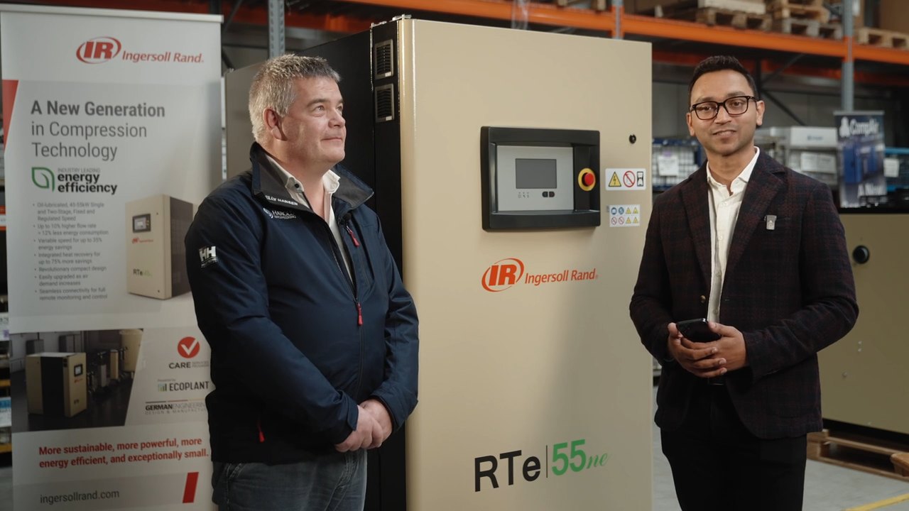 Ingersoll Rand R-Series compressor launch video